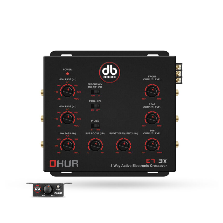 Crossover Electrónico 3VIAS E73X DB DRIVER Car Audio Express