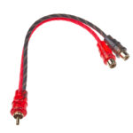 Cable Adaptador De Audio RCA Divisor «Y» 1 macho a 2 hembras