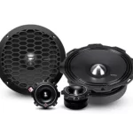 Combo Rockford Medio Rango 6.5" Pulgas + Tweeter Bala