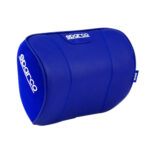 ALMOHADILLA ERGONÓMICA SPARCO AZUL/COSTURA ROJA SPC4008AZ