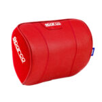 ALMOHADILLA ERGONÓMICA SPARCO ROJA/COSTURA ROJA SPC4008RS