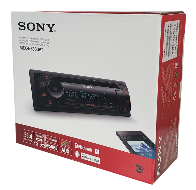 SONY MEX-N5200BT BLUETOOTH CD/MP3/USB Multicolore Autoradio